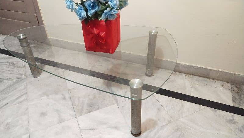 Italian tempered glass table 2