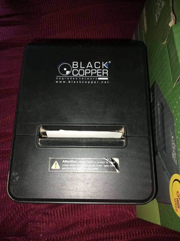 Black Copper Thermal Printer 2