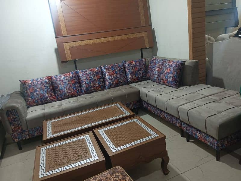 L shape corner sofa/ 5 seater sofa/ 6 seater sofa/ 7 seater sofa 4