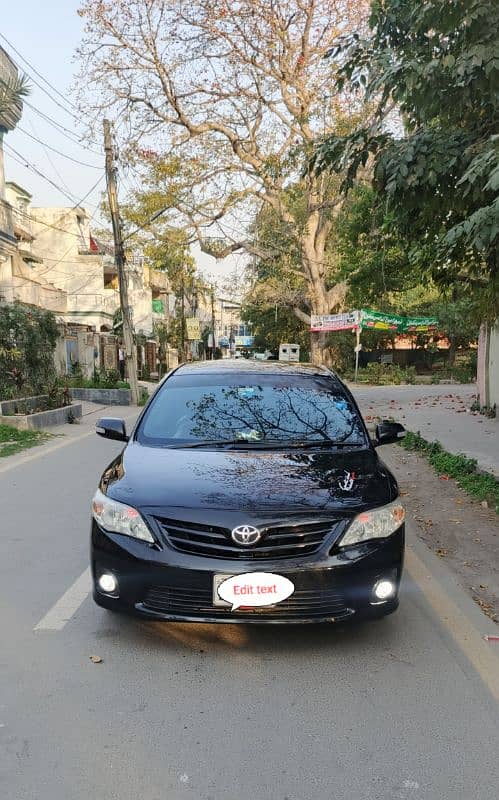 Toyota Corolla XLI convert GLI 2013 better then Honda city civic 0