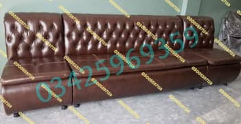 sofa set armless couch single waiting chair furniture center table use