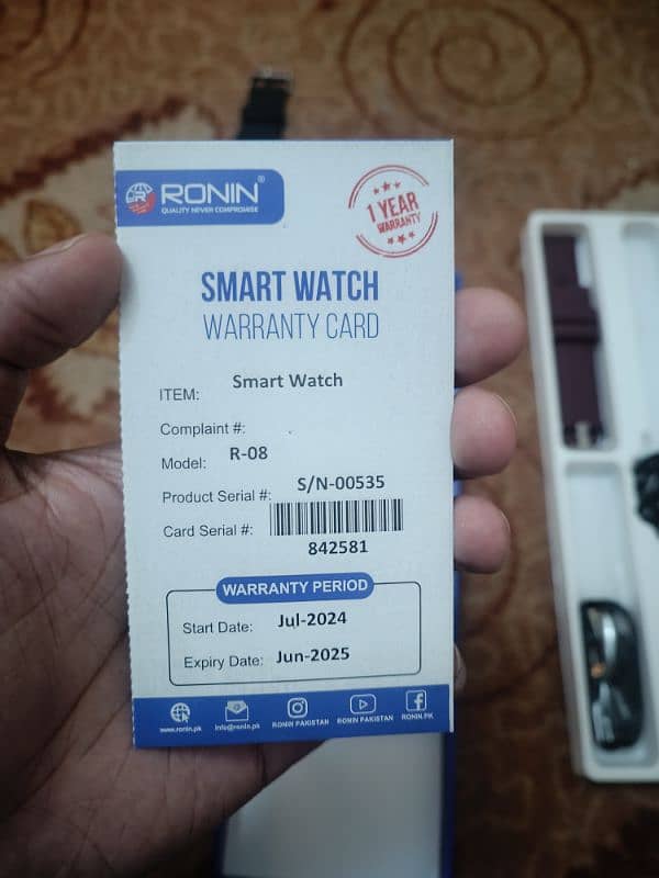 Ronin Smart Watch R-08 selling urgently. 3