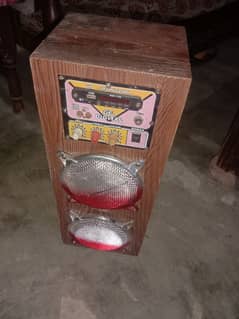 26 inch hight 10 chorai 6inch k 2 speaker