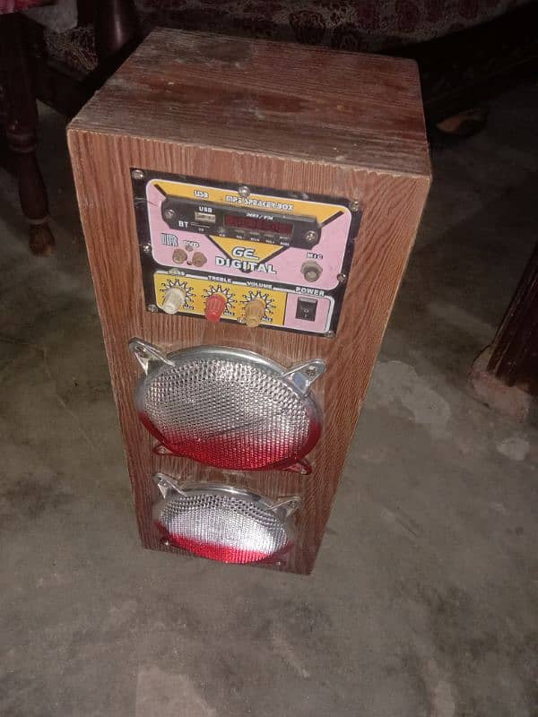 26 inch hight 10 chorai 6inch k 2 speaker 0