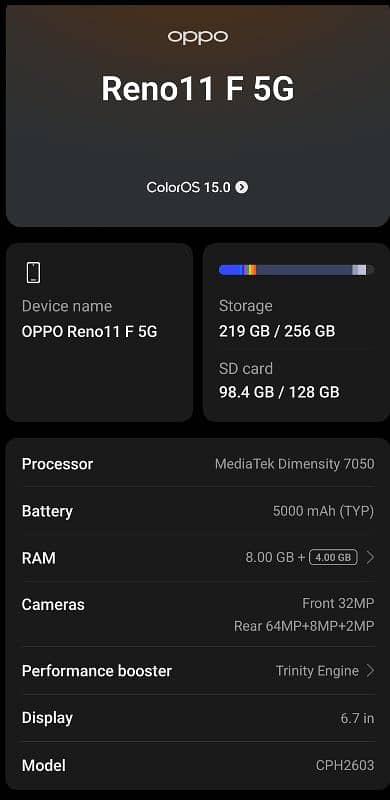 Oppo Reno 11F 5G 4