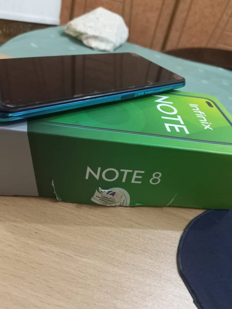 Infinix Note 8 - 128 GB PTA Approved with Box 9.5/10 3