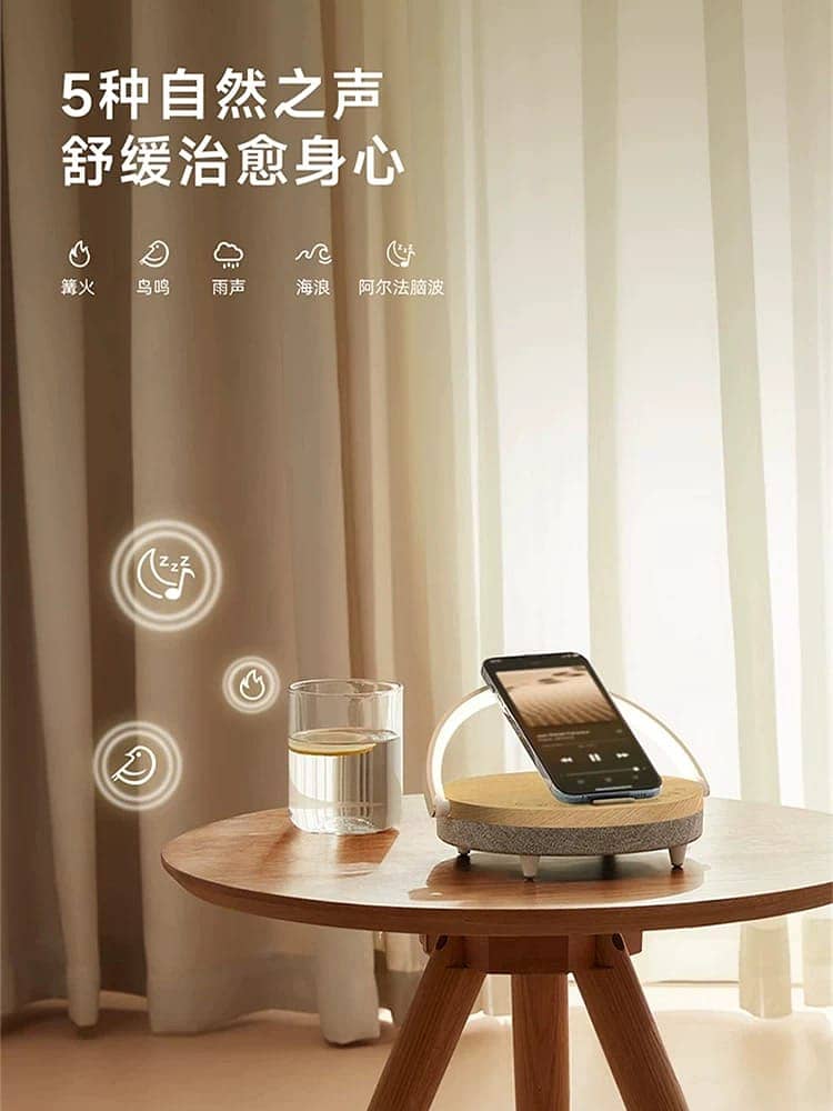 Brand New Table Lamp, Speaker and wireless charger imported Pick up 1