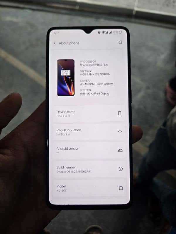 OnePlus 7t 7