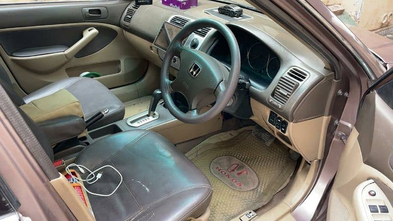 Honda Civic VTi Oriel Prosmatec 2004 Model Lahore Reg Full option 17