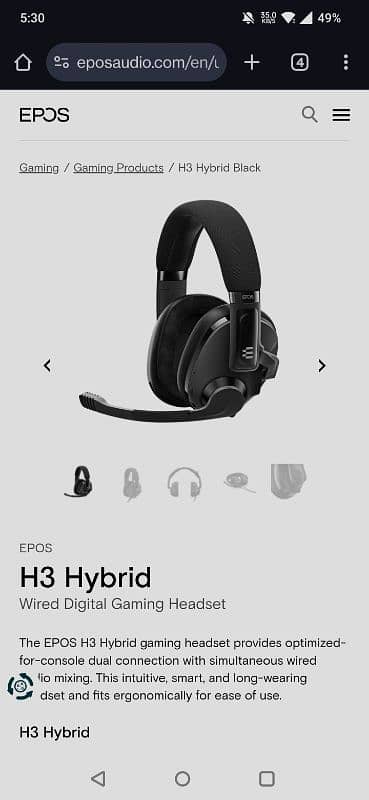 headphones Wireless ANC gaming Sennheiser 5