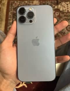 iPhone 13 Pro Max Sierra Blue 128GB JV Non pta water pack