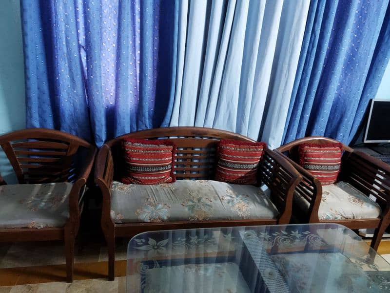 Chinese Wooden Sofa Set – Stylish & Durable 4