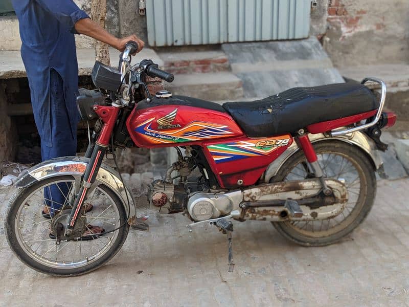 Honda CD 70 model 2020 3