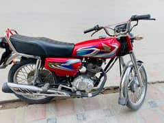 Honda 125 Bike For Sale 2022 Model pack engine (Complete Documents)