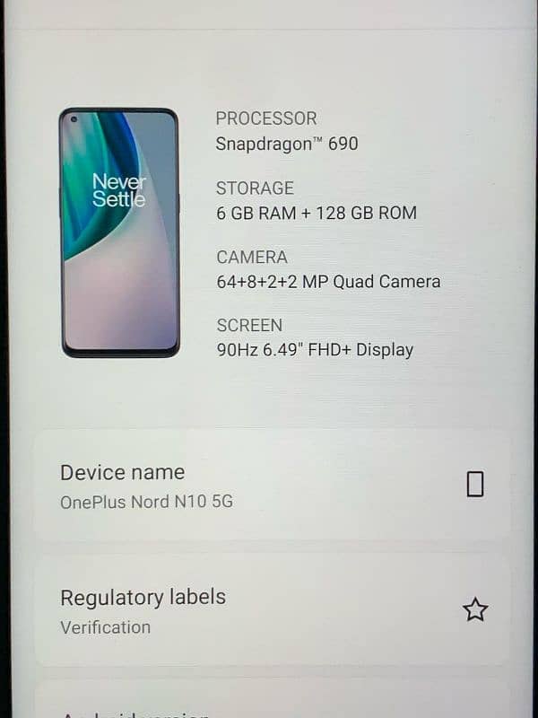 OnePlus n10 5g 6/128 urgent sale final price 5