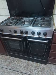 cooking range with oven