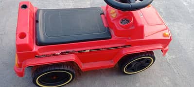 kids car with storage box