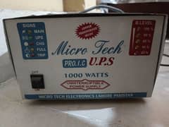 Micro tech pro I. C UPS 1000 watts