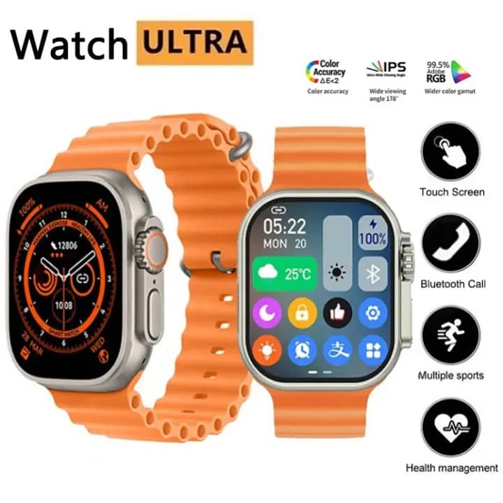 T800 Ultra Smart Watch for Men Women with free home delevry 0