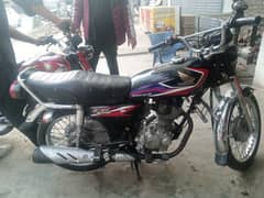 Honda 125 , 2017 model , Rawalpindi number