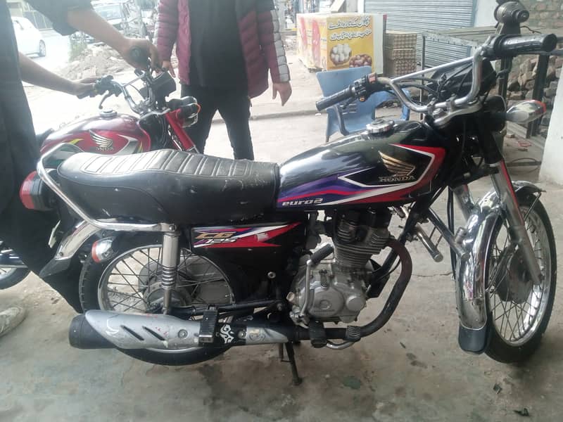 Honda 125 , 2017 model , Rawalpindi number 0