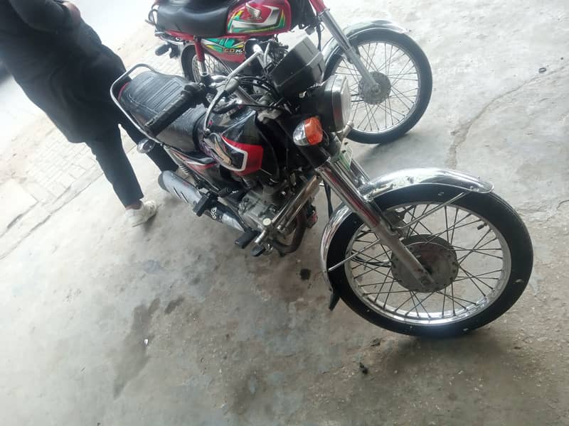 Honda 125 , 2017 model , Rawalpindi number 2