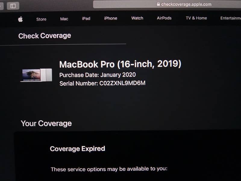 MacBook pro 2019_16inch ( 16GB/512GB SSD ) 9