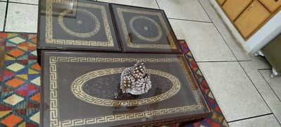 3 pcs table set for drawing room