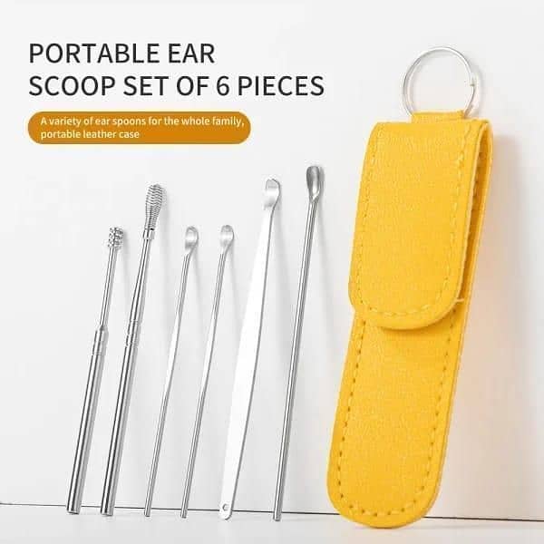 Ear Wax Removal Kit - 6-Piece Set | Ear Cleaner Tool 3