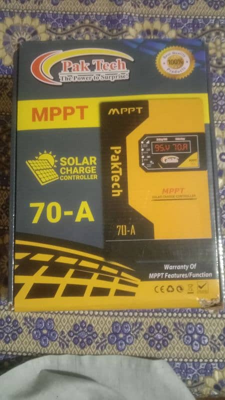 PAK Tech 12/24v  hybrid MPPT Solar  charge controller 70A with box 3