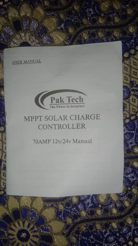 PAK Tech 12/24v  hybrid MPPT Solar  charge controller 70A with box 6