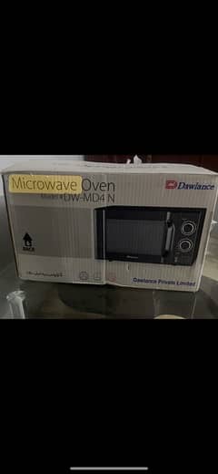 Brand new microwave