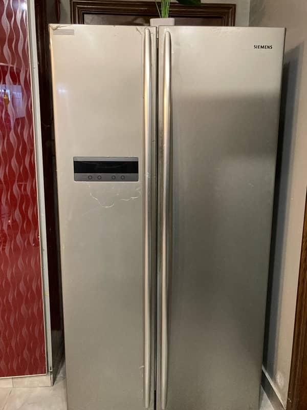 Siemens double door fridge 1