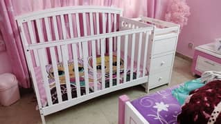 Baby Cot + Bed