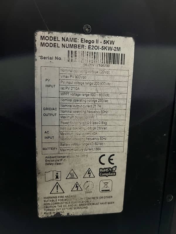 crown solar inverter 5KV 48V 5