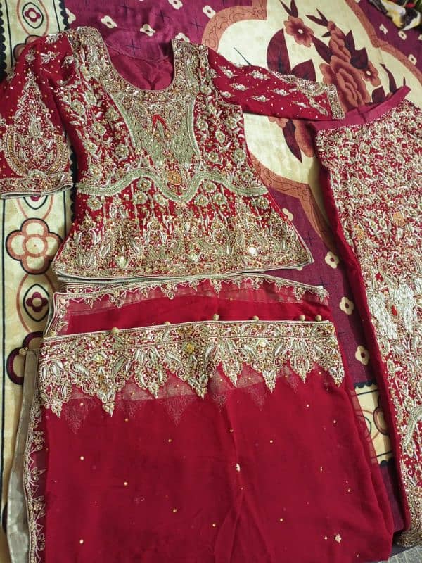 Beautiful Bridal Lehnga, wedding dress, bridal designer dress 5