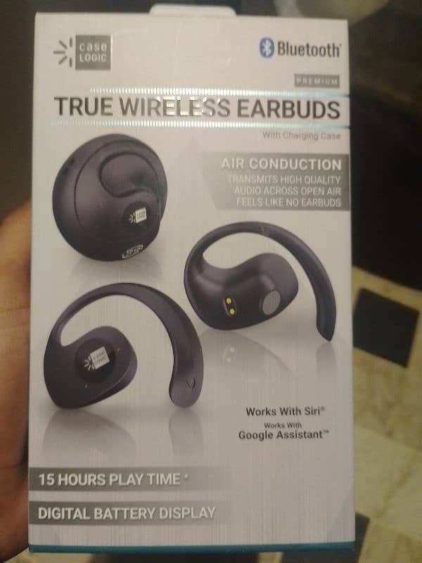 True wireless earbuds with charging case (imported) 0