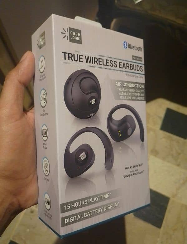 True wireless earbuds with charging case (imported) 2