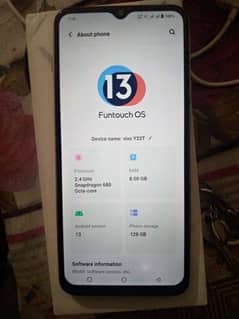 Vivo y33t    03037047466