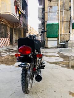 Honda CG-125 karachi number