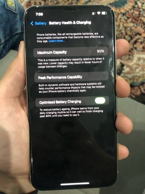 iPhone 11 pro max 256 Physical Dual 5