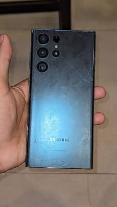 Samsung s22 ultra back and front break