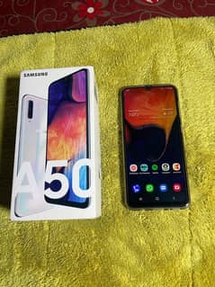 Samsung A50 6/128 With Box  Good  condition  no fault