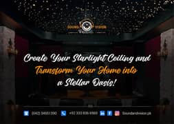 Led lights|Fiber Optic Star-Light Ceiling| Podcast Room|Auditorium