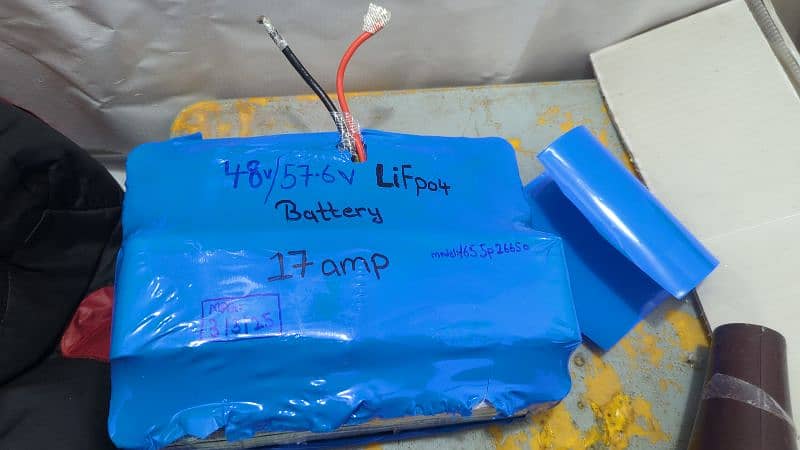 60volt li ion 16amp jk bms battery with bluetooth 4