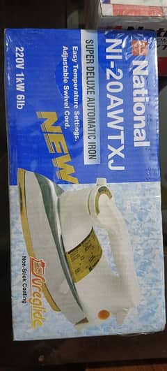 Iron with 5 year warranty