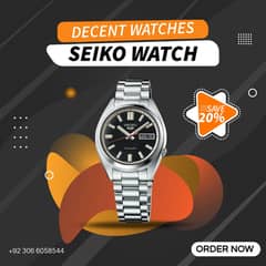 Seiko watch| Men Watch | Chain Watch | Luxury Watch | Wrist Watch