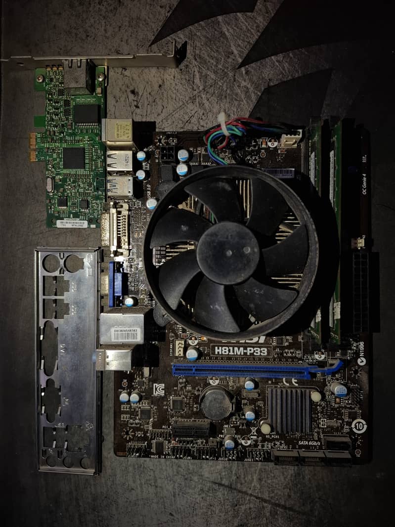 MSI H81M-P33 with Xeon E3-1271 v3 & 16GB Ram 2