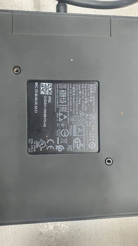 Dell TB16, type C and USB docking station thunderbolt 3