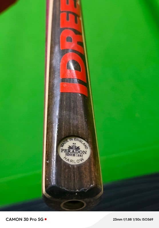 Pardon Cue 56cm 1 piece  English Cue Imported 2